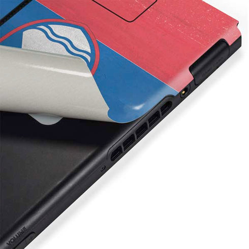 Slovenia Flag Distressed Nintendo Switch Bundle Skin